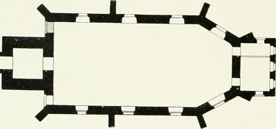 An illustration from Bau- und Kunstdenkmäler von Westfalen. Im Auftrage des Provinzial-Verbandes der Provinz Westfalen, 1897, leaf 145