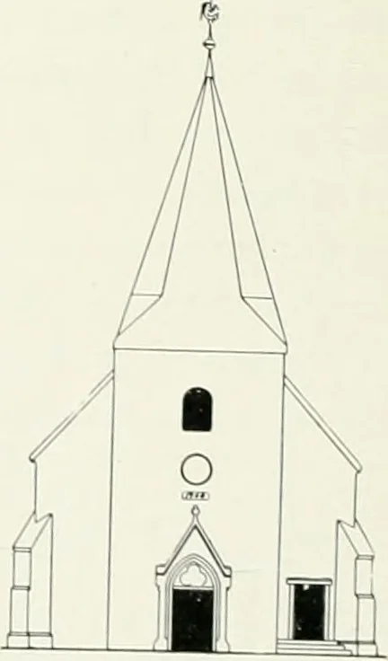 An illustration from Bau- und Kunstdenkmäler von Westfalen. Im Auftrage des Provinzial-Verbandes der Provinz Westfalen, 1897, leaf 145