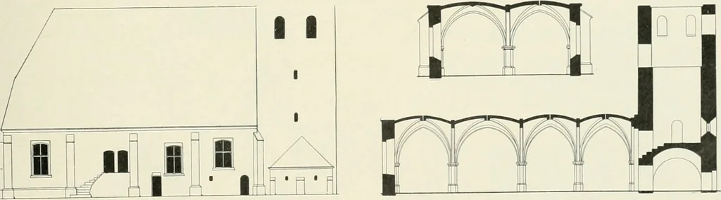 An illustration from Bau- und Kunstdenkmäler von Westfalen. Im Auftrage des Provinzial-Verbandes der Provinz Westfalen, 1897, leaf 32