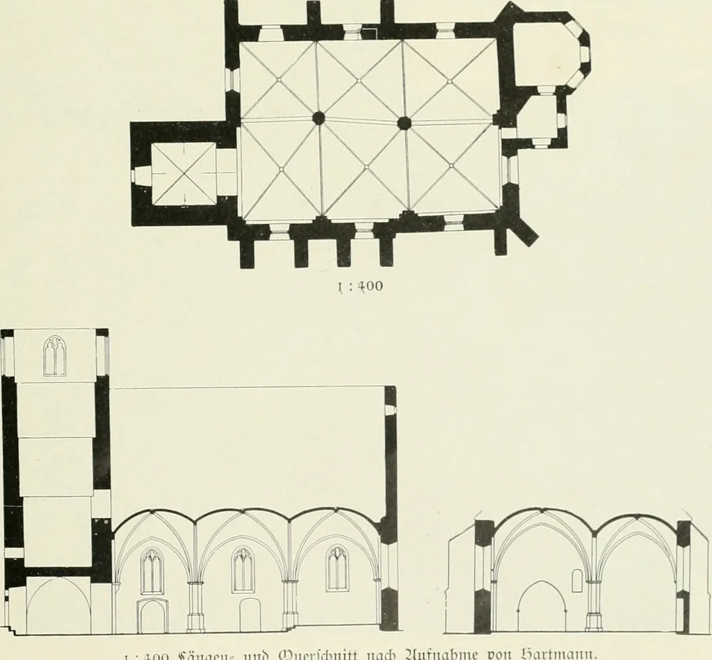 An illustration from Bau- und Kunstdenkmäler von Westfalen. Im Auftrage des Provinzial-Verbandes der Provinz Westfalen, 1897, leaf 40