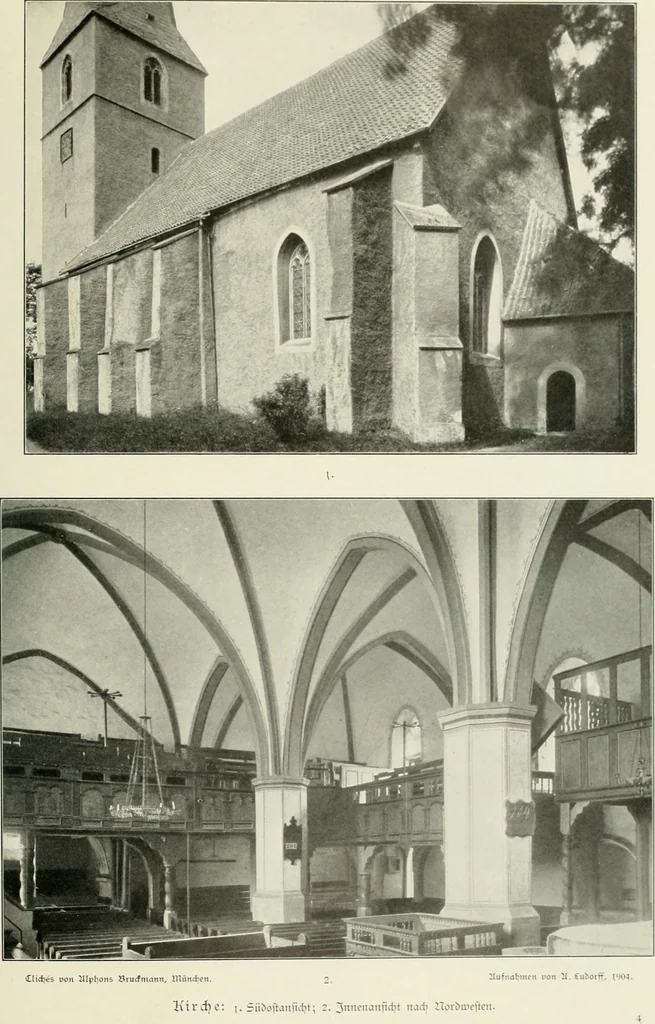 An illustration from Bau- und Kunstdenkmäler von Westfalen. Im Auftrage des Provinzial-Verbandes der Provinz Westfalen, 1897, leaf 44