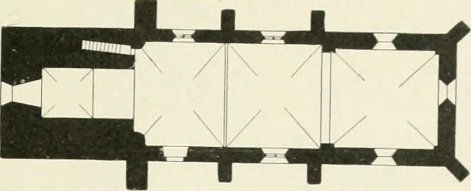 An illustration from Bau- und Kunstdenkmäler von Westfalen. Im Auftrage des Provinzial-Verbandes der Provinz Westfalen, 1897, leaf 50