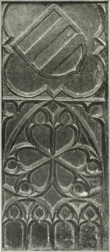 An illustration from Bau- und Kunstdenkmäler von Westfalen. Im Auftrage des Provinzial-Verbandes der Provinz Westfalen, 1897, leaf 51