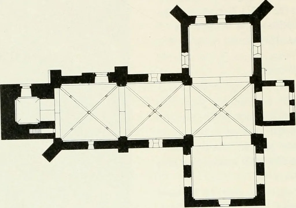 An illustration from Bau- und Kunstdenkmäler von Westfalen. Im Auftrage des Provinzial-Verbandes der Provinz Westfalen, 1897, leaf 61