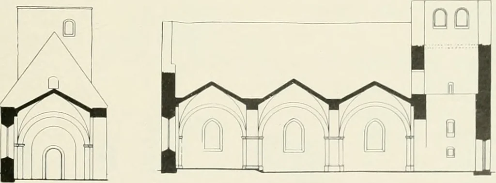 An illustration from Bau- und Kunstdenkmäler von Westfalen. Im Auftrage des Provinzial-Verbandes der Provinz Westfalen, 1897, leaf 76