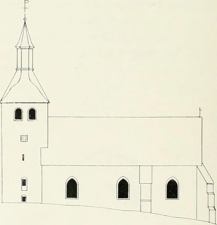 An illustration from Bau- und Kunstdenkmäler von Westfalen. Im Auftrage des Provinzial-Verbandes der Provinz Westfalen, 1897, leaf 77