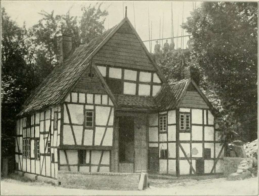 An illustration from Bau- und Kunstdenkmäler von Westfalen. Im Auftrage des Provinzial-Verbandes der Provinz Westfalen, 1897, leaf 78