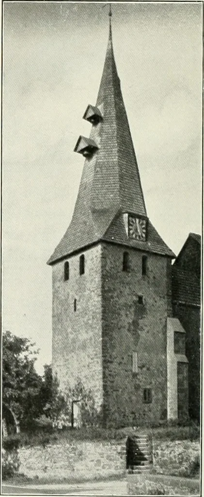 An illustration from Bau- und Kunstdenkmäler von Westfalen. Im Auftrage des Provinzial-Verbandes der Provinz Westfalen, 1897, leaf 95