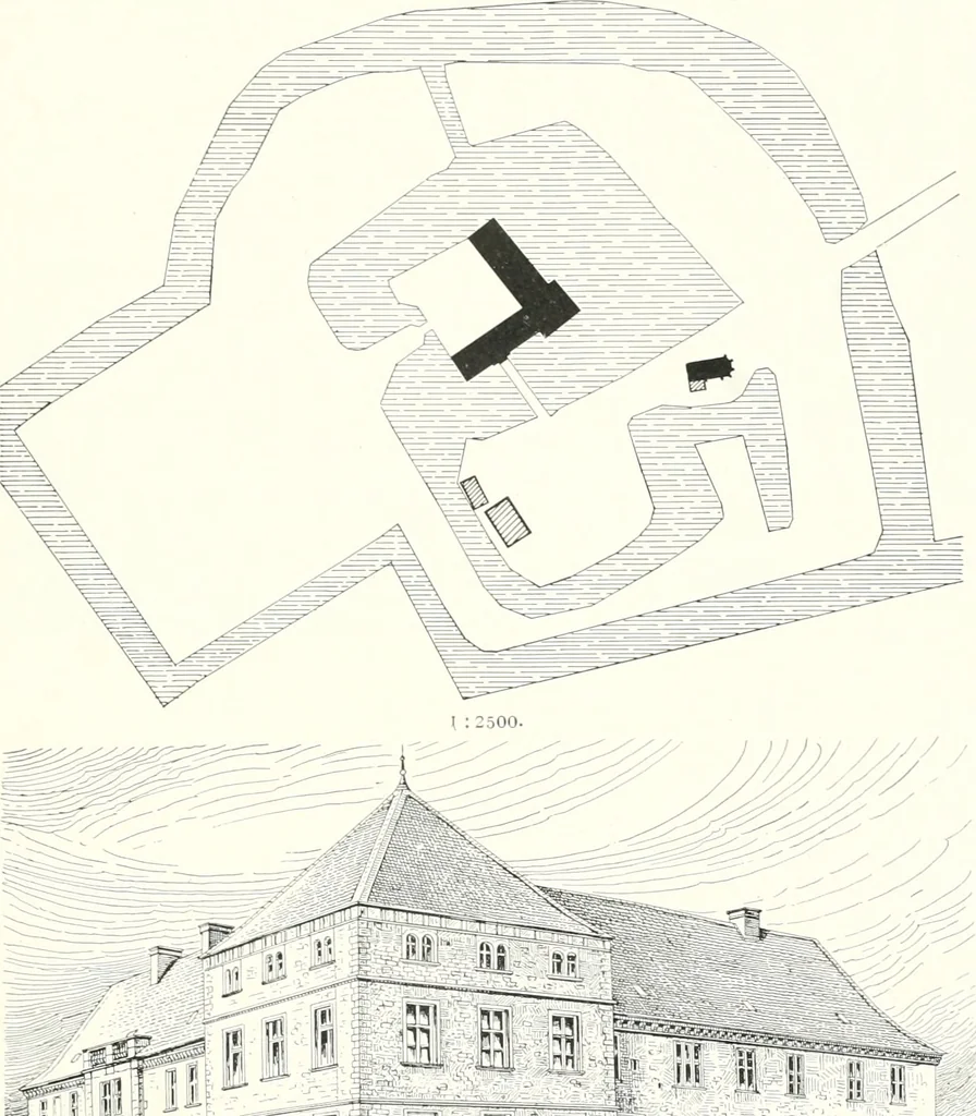 An illustration from Bau- und Kunstdenkmäler von Westfalen. Im Auftrage des Provinzial-Verbandes der Provinz Westfalen, 1897, leaf 32