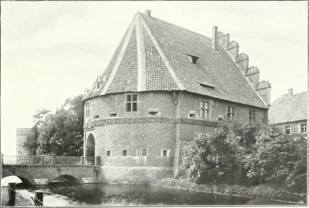 An illustration from Bau- und Kunstdenkmäler von Westfalen. Im Auftrage des Provinzial-Verbandes der Provinz Westfalen, 1897, leaf 42