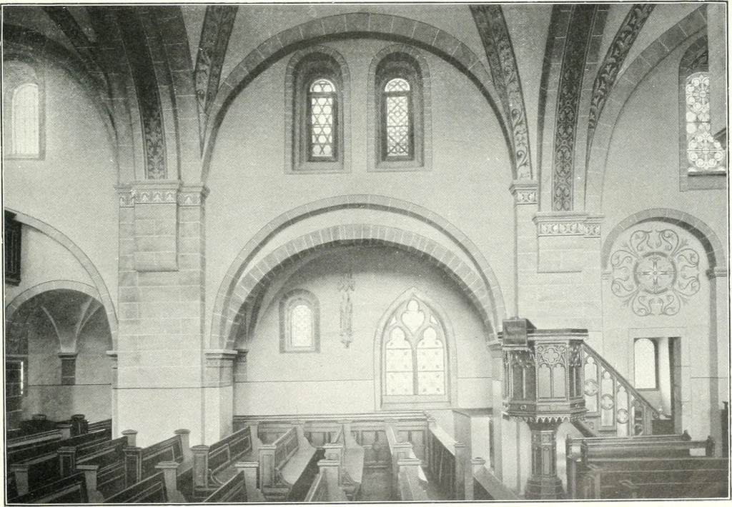 An illustration from Bau- und Kunstdenkmäler von Westfalen. Im Auftrage des Provinzial-Verbandes der Provinz Westfalen, 1897, leaf 54
