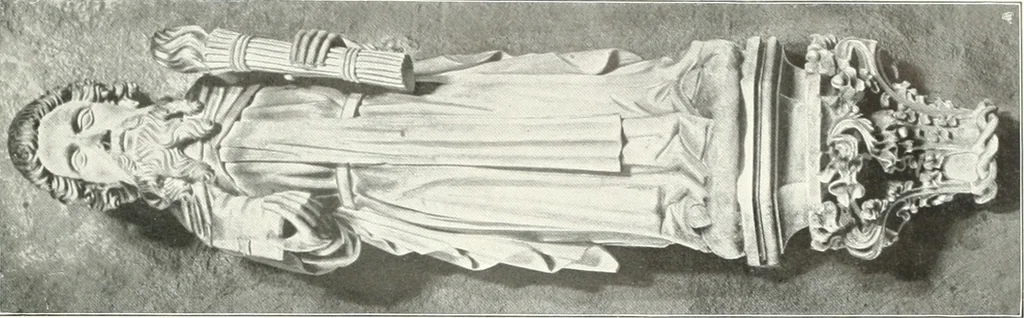 An illustration from Bau- und Kunstdenkmäler von Westfalen. Im Auftrage des Provinzial-Verbandes der Provinz Westfalen, 1897, leaf 58