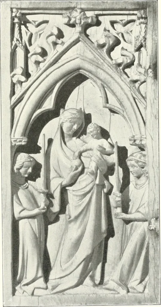 An illustration from Bau- und Kunstdenkmäler von Westfalen. Im Auftrage des Provinzial-Verbandes der Provinz Westfalen, 1897, leaf 64