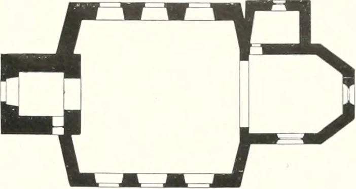 An illustration from Bau- und Kunstdenkmäler von Westfalen. Im Auftrage des Provinzial-Verbandes der Provinz Westfalen, 1897, leaf 70