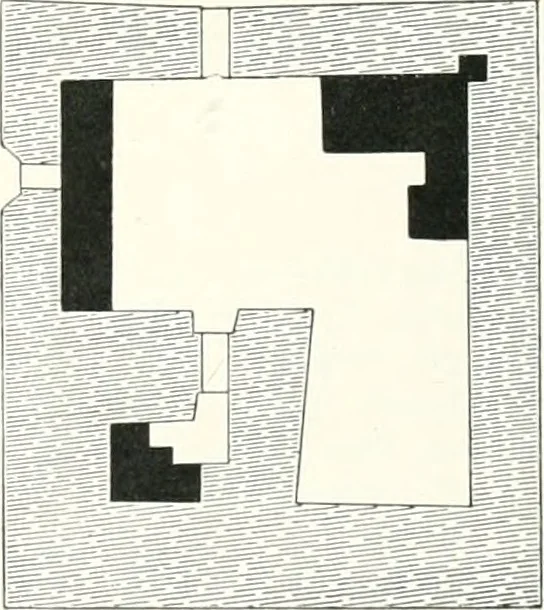 An illustration from Bau- und Kunstdenkmäler von Westfalen. Im Auftrage des Provinzial-Verbandes der Provinz Westfalen, 1897, leaf 77
