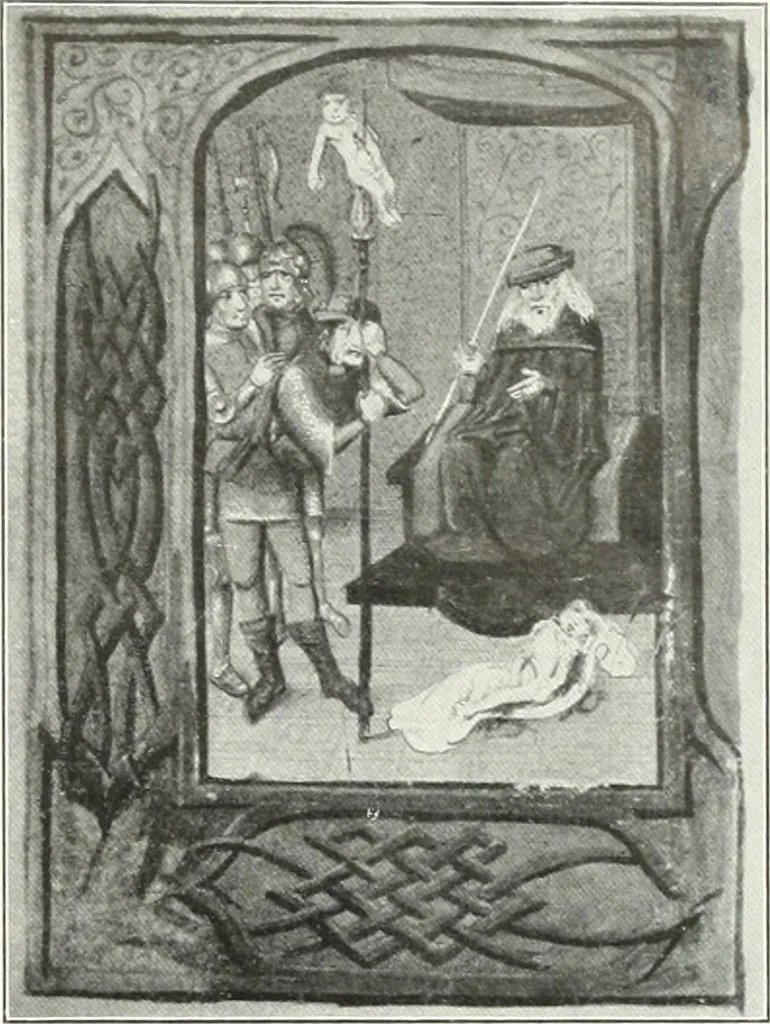 An illustration from Bau- und Kunstdenkmäler von Westfalen. Im Auftrage des Provinzial-Verbandes der Provinz Westfalen, 1897, leaf 94