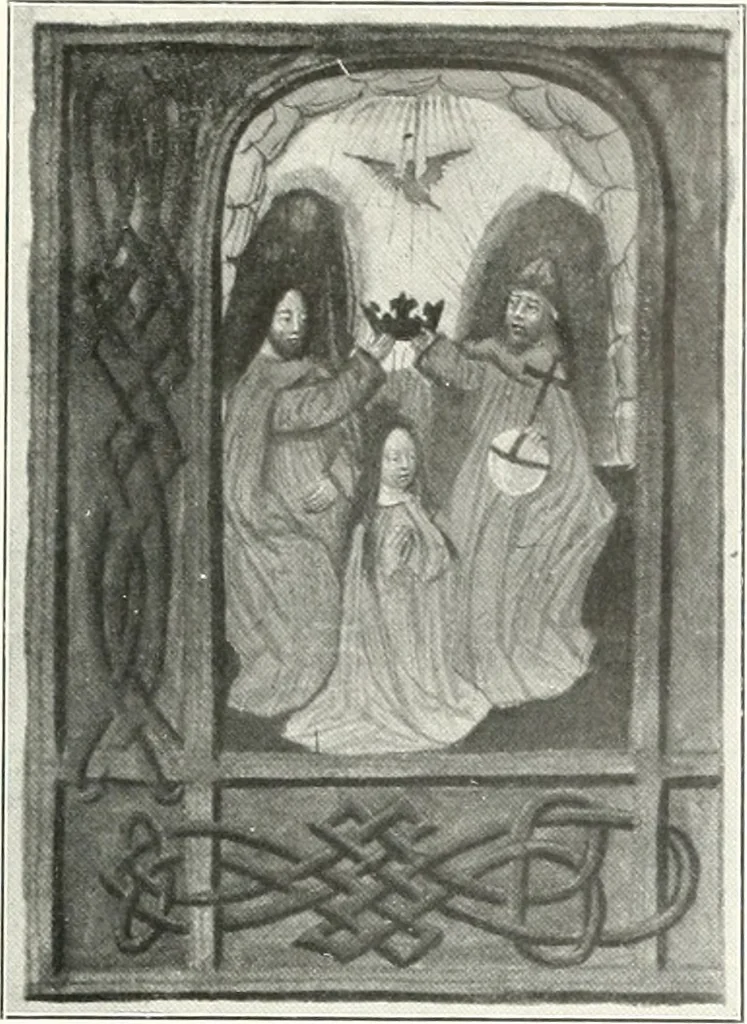An illustration from Bau- und Kunstdenkmäler von Westfalen. Im Auftrage des Provinzial-Verbandes der Provinz Westfalen, 1897, leaf 96
