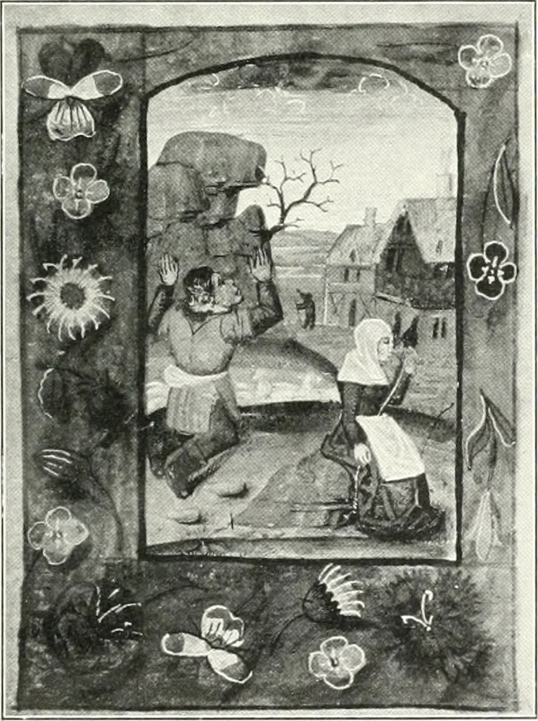 An illustration from Bau- und Kunstdenkmäler von Westfalen. Im Auftrage des Provinzial-Verbandes der Provinz Westfalen, 1897, leaf 96