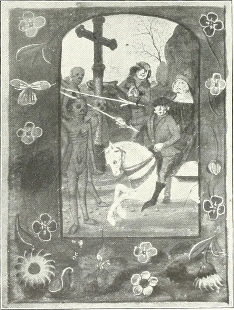 An illustration from Bau- und Kunstdenkmäler von Westfalen. Im Auftrage des Provinzial-Verbandes der Provinz Westfalen, 1897, leaf 96