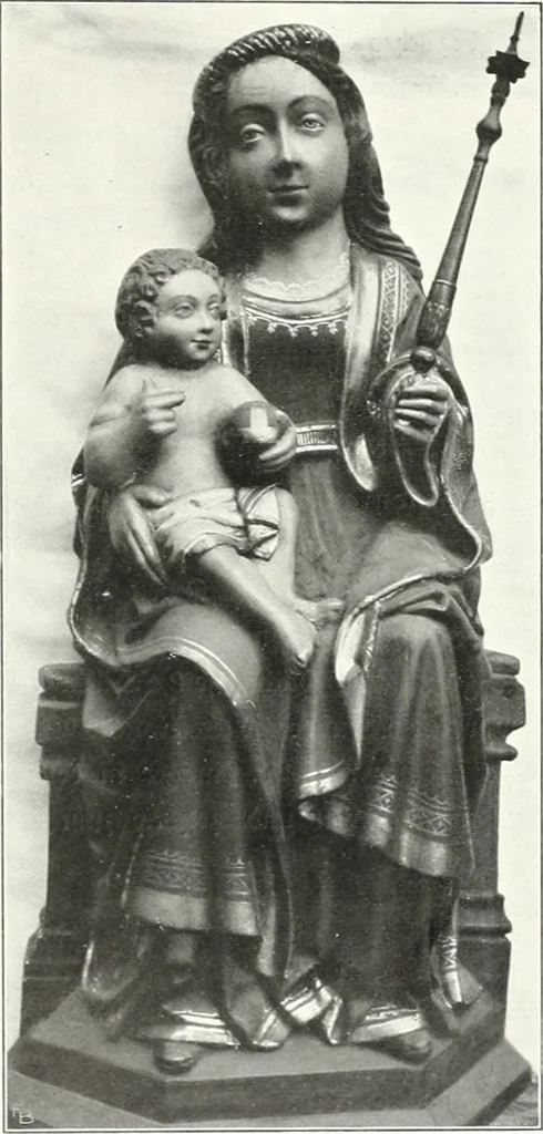 An illustration from Bau- und Kunstdenkmäler von Westfalen. Im Auftrage des Provinzial-Verbandes der Provinz Westfalen, 1897, leaf 108