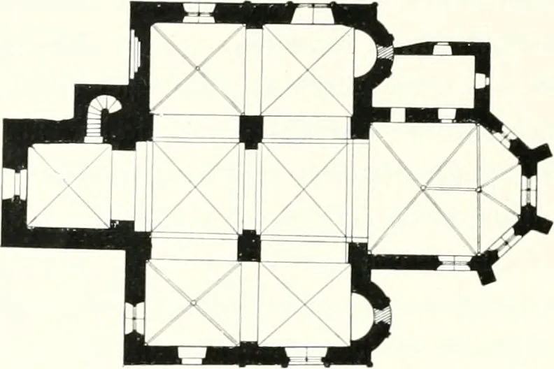 An illustration from Bau- und Kunstdenkmäler von Westfalen. Im Auftrage des Provinzial-Verbandes der Provinz Westfalen, 1897, leaf 119
