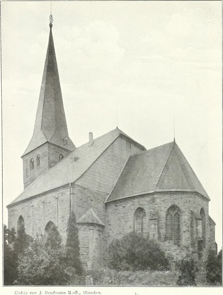 An illustration from Bau- und Kunstdenkmäler von Westfalen. Im Auftrage des Provinzial-Verbandes der Provinz Westfalen, 1897, leaf 122