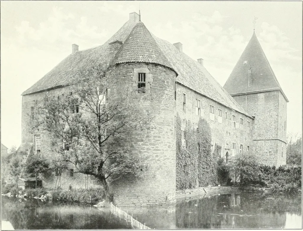 An illustration from Bau- und Kunstdenkmäler von Westfalen. Im Auftrage des Provinzial-Verbandes der Provinz Westfalen, 1897, leaf 130
