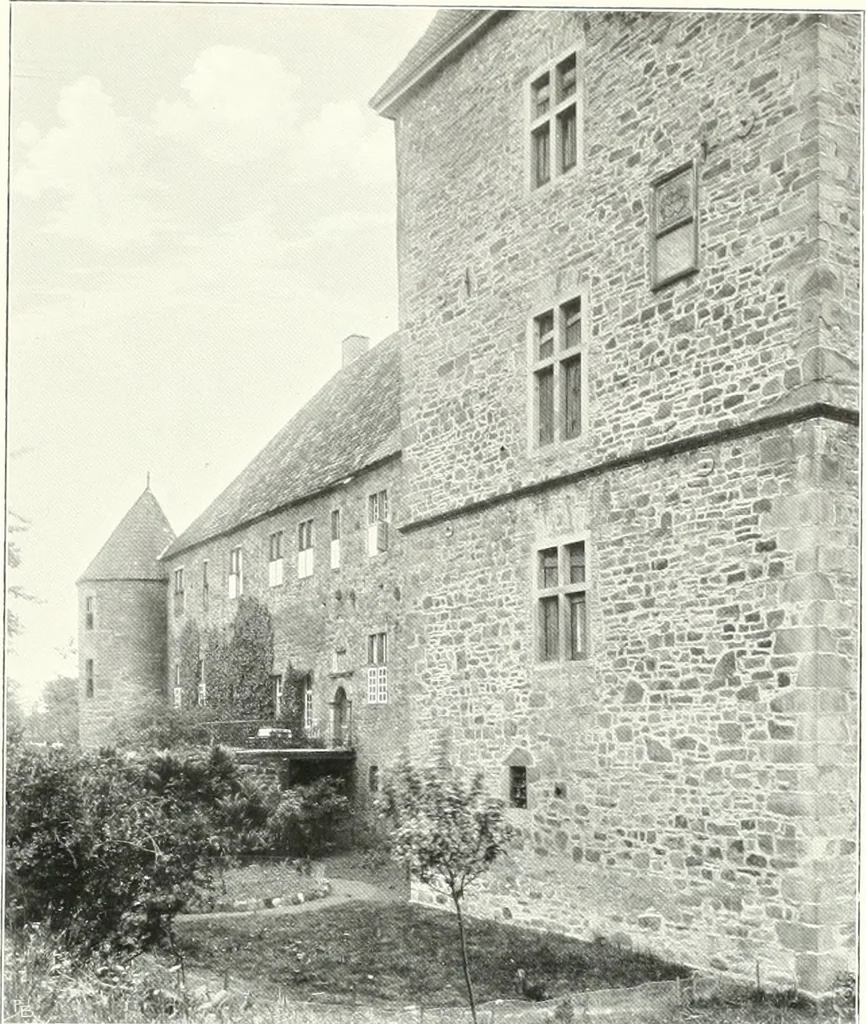 An illustration from Bau- und Kunstdenkmäler von Westfalen. Im Auftrage des Provinzial-Verbandes der Provinz Westfalen, 1897, leaf 132