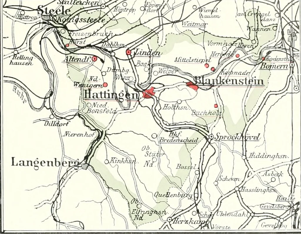 An illustration from Bau- und Kunstdenkmäler von Westfalen. Im Auftrage des Provinzial-Verbandes der Provinz Westfalen, 1897, leaf 16