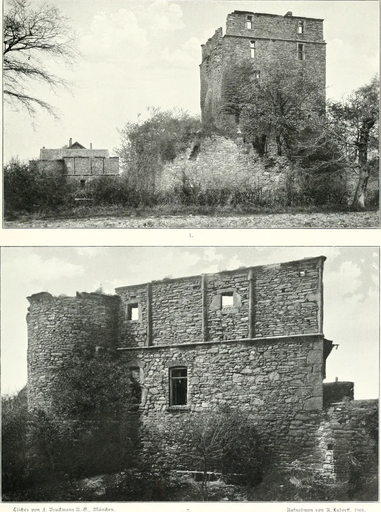 An illustration from Bau- und Kunstdenkmäler von Westfalen. Im Auftrage des Provinzial-Verbandes der Provinz Westfalen, 1897, leaf 36