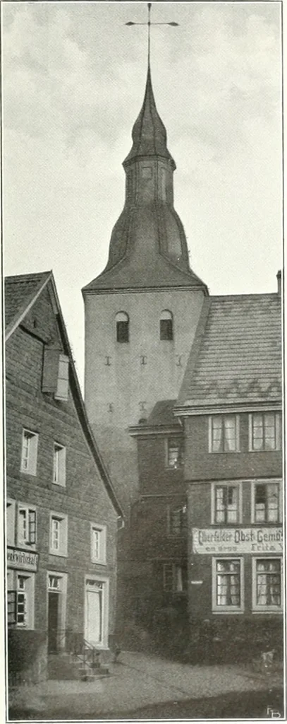 An illustration from Bau- und Kunstdenkmäler von Westfalen. Im Auftrage des Provinzial-Verbandes der Provinz Westfalen, 1897, leaf 72