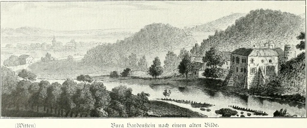 An illustration from Bau- und Kunstdenkmäler von Westfalen. Im Auftrage des Provinzial-Verbandes der Provinz Westfalen, 1897, leaf 85
