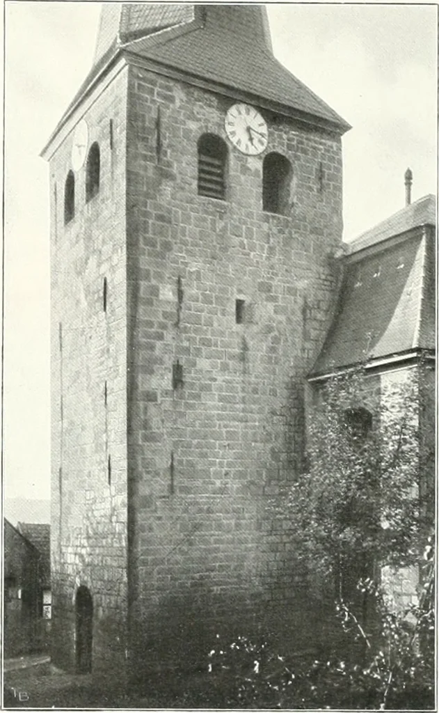 An illustration from Bau- und Kunstdenkmäler von Westfalen. Im Auftrage des Provinzial-Verbandes der Provinz Westfalen, 1897, leaf 86