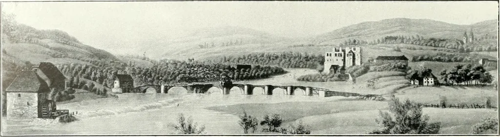 An illustration from Bau- und Kunstdenkmäler von Westfalen. Im Auftrage des Provinzial-Verbandes der Provinz Westfalen, 1897, leaf 87