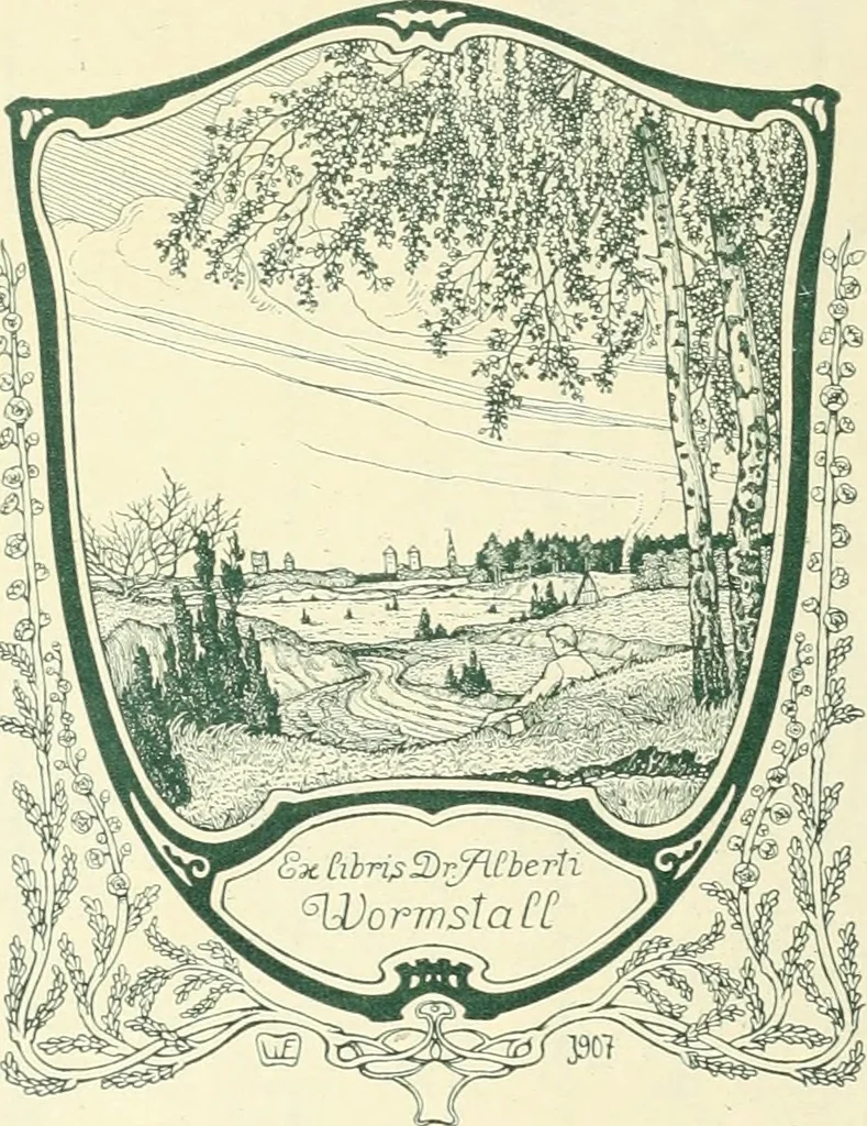 An illustration from Bau- und Kunstdenkmäler von Westfalen. Im Auftrage des Provinzial-Verbandes der Provinz Westfalen, 1897, leaf 1