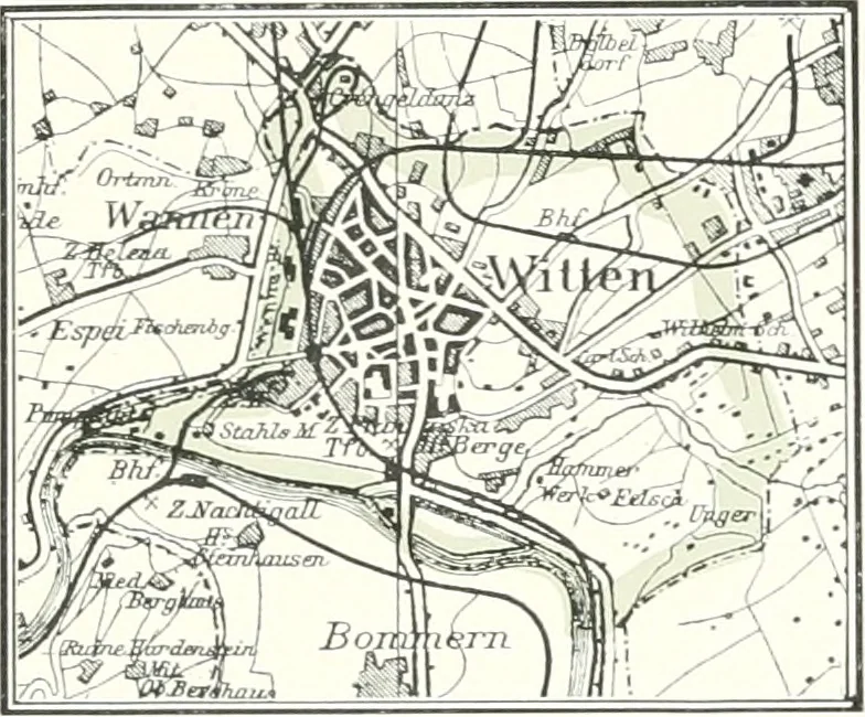 An illustration from Bau- und Kunstdenkmäler von Westfalen. Im Auftrage des Provinzial-Verbandes der Provinz Westfalen, 1897, leaf 18