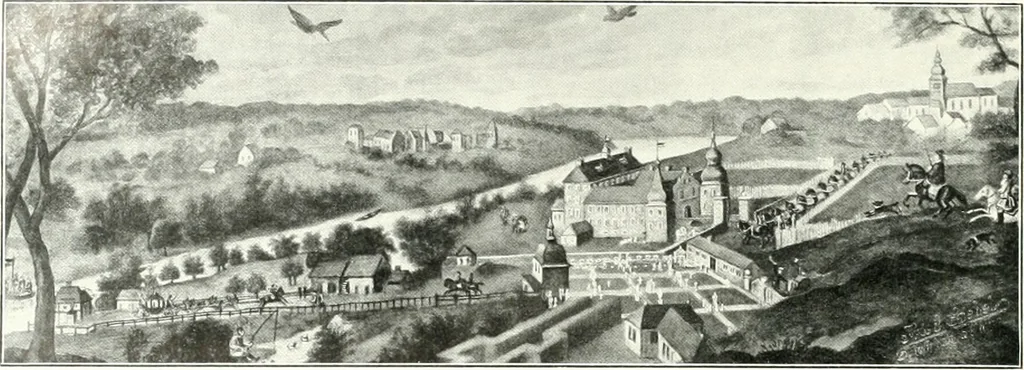 An illustration from Bau- und Kunstdenkmäler von Westfalen. Im Auftrage des Provinzial-Verbandes der Provinz Westfalen, 1897, leaf 35