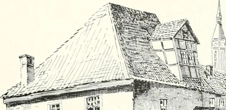 An illustration from Bau- und Kunstdenkmäler von Westfalen. Im Auftrage des Provinzial-Verbandes der Provinz Westfalen, 1897, leaf 42