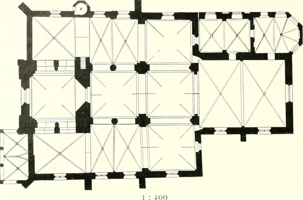 An illustration from Bau- und Kunstdenkmäler von Westfalen. Im Auftrage des Provinzial-Verbandes der Provinz Westfalen, 1897, leaf 103