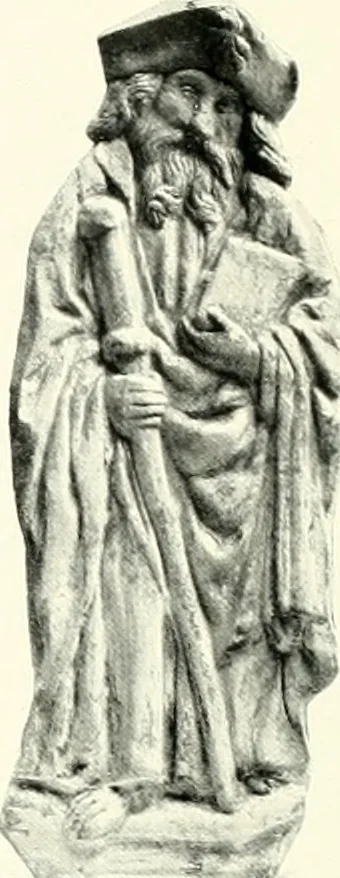 An illustration from Bau- und Kunstdenkmäler von Westfalen. Im Auftrage des Provinzial-Verbandes der Provinz Westfalen, 1897, leaf 105