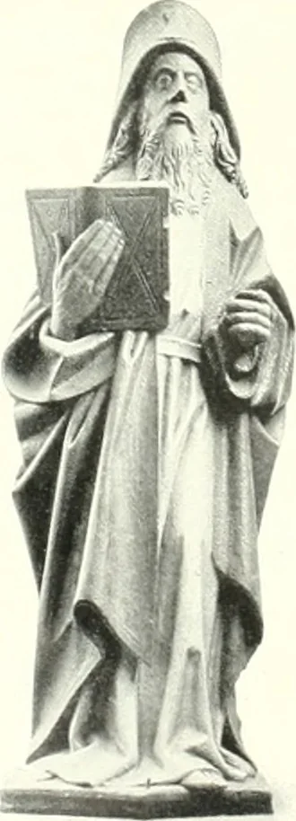 An illustration from Bau- und Kunstdenkmäler von Westfalen. Im Auftrage des Provinzial-Verbandes der Provinz Westfalen, 1897, leaf 105