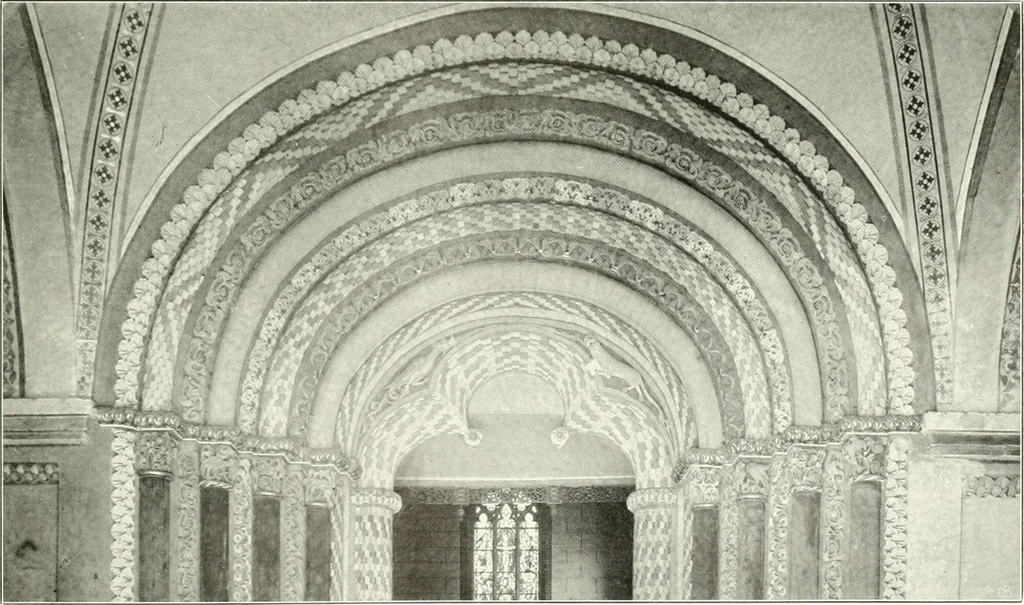 An illustration from Bau- und Kunstdenkmäler von Westfalen. Im Auftrage des Provinzial-Verbandes der Provinz Westfalen, 1897, leaf 112