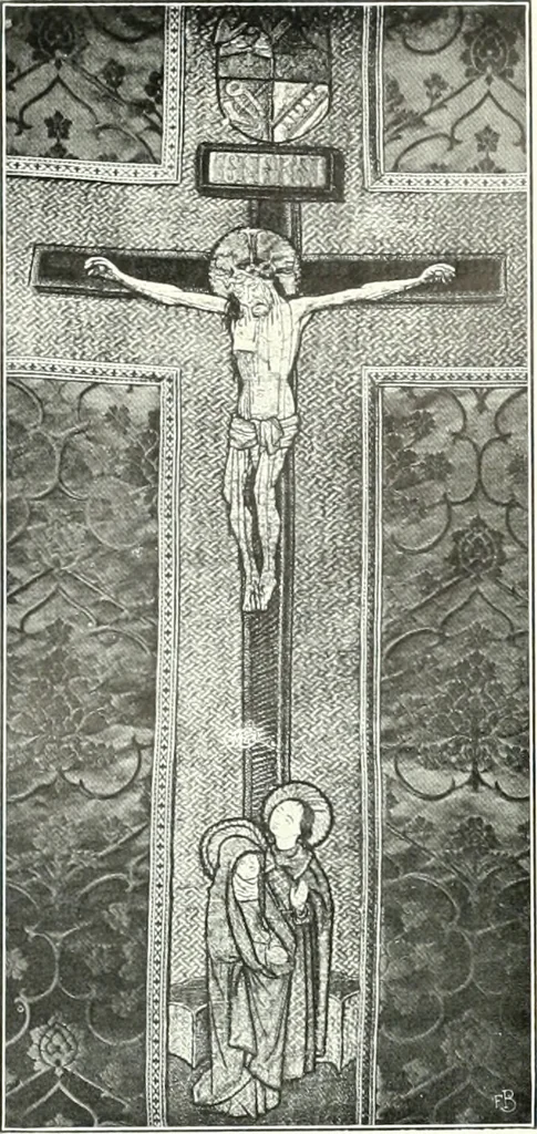 An illustration from Bau- und Kunstdenkmäler von Westfalen. Im Auftrage des Provinzial-Verbandes der Provinz Westfalen, 1897, leaf 121