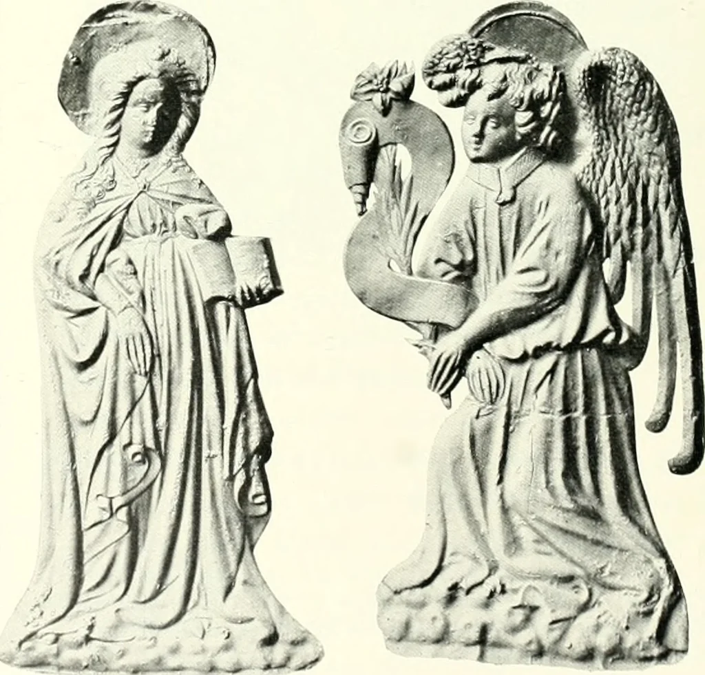 An illustration from Bau- und Kunstdenkmäler von Westfalen. Im Auftrage des Provinzial-Verbandes der Provinz Westfalen, 1897, leaf 121