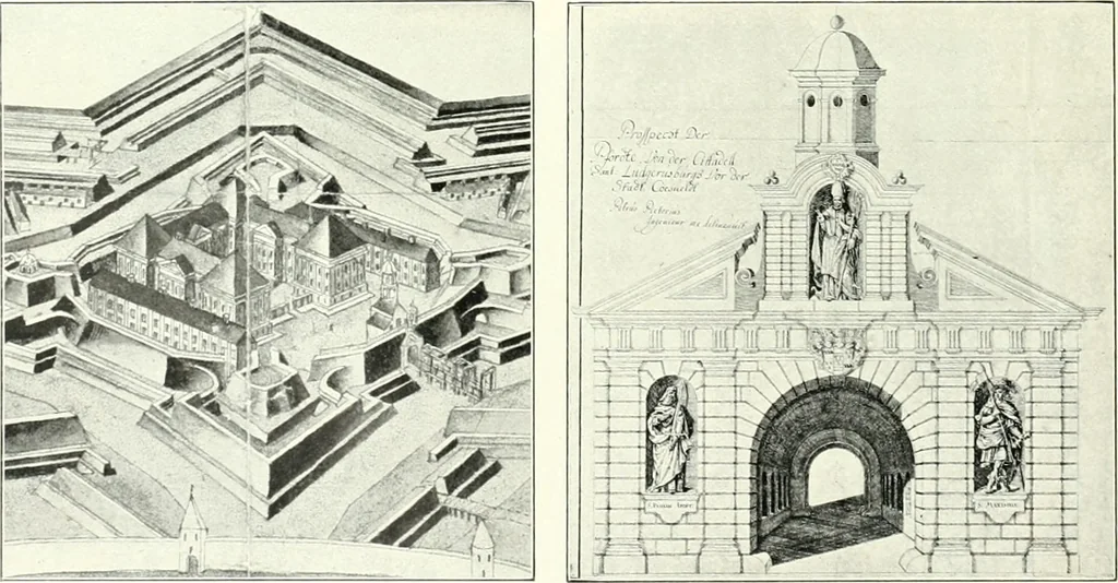 An illustration from Bau- und Kunstdenkmäler von Westfalen. Im Auftrage des Provinzial-Verbandes der Provinz Westfalen, 1897, leaf 123