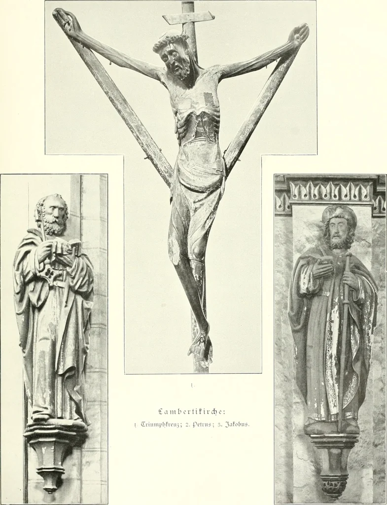 An illustration from Bau- und Kunstdenkmäler von Westfalen. Im Auftrage des Provinzial-Verbandes der Provinz Westfalen, 1897, leaf 132