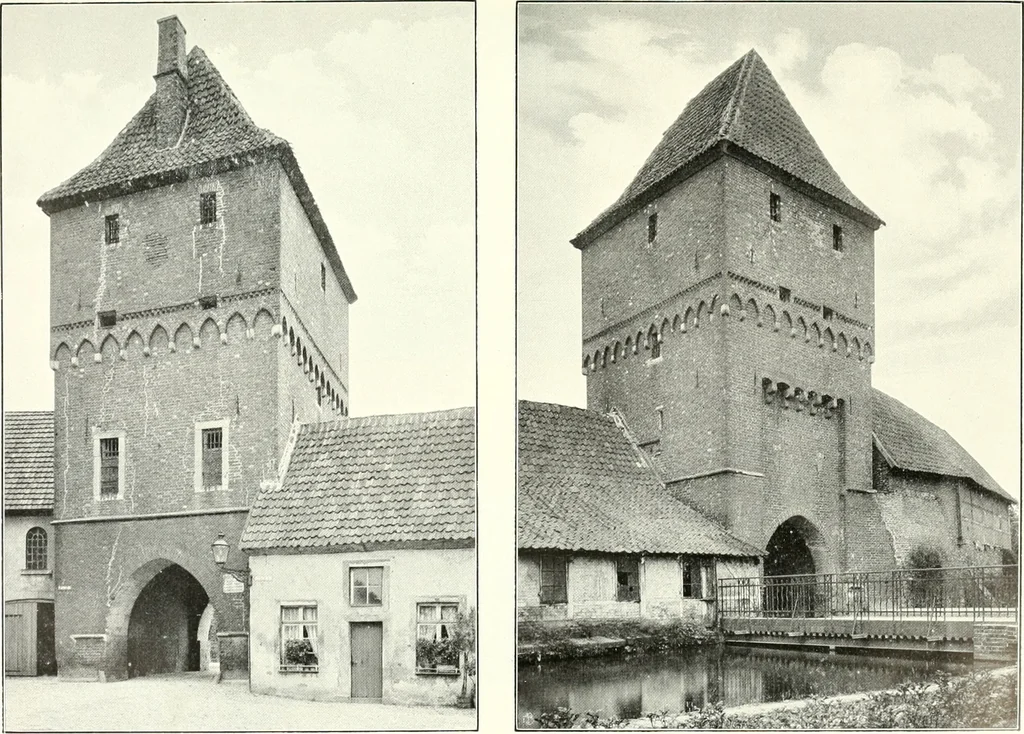 An illustration from Bau- und Kunstdenkmäler von Westfalen. Im Auftrage des Provinzial-Verbandes der Provinz Westfalen, 1897, leaf 154