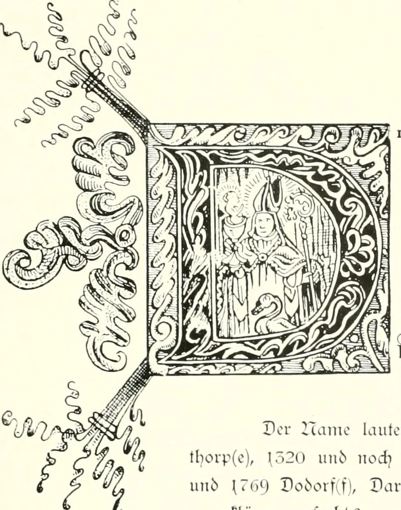 An illustration from Bau- und Kunstdenkmäler von Westfalen. Im Auftrage des Provinzial-Verbandes der Provinz Westfalen, 1897, leaf 178