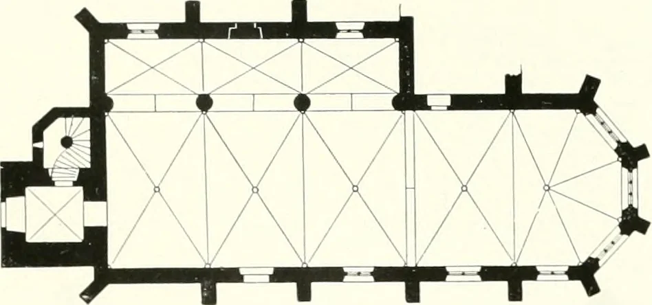 An illustration from Bau- und Kunstdenkmäler von Westfalen. Im Auftrage des Provinzial-Verbandes der Provinz Westfalen, 1897, leaf 180