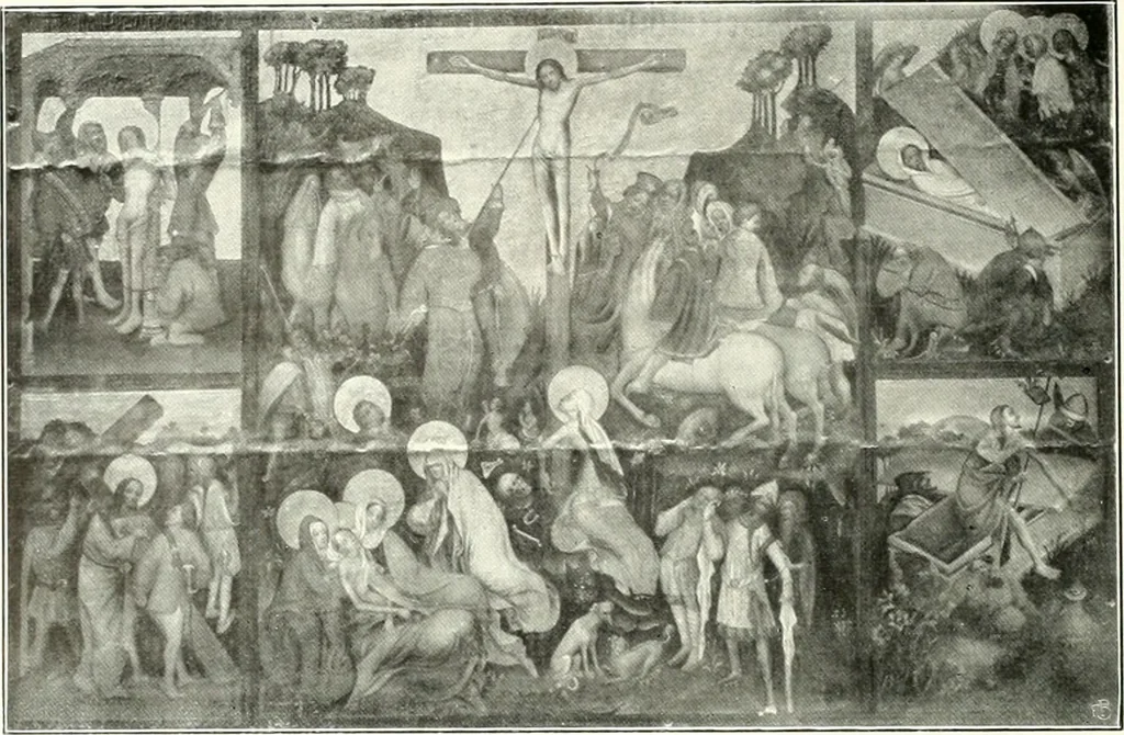 An illustration from Bau- und Kunstdenkmäler von Westfalen. Im Auftrage des Provinzial-Verbandes der Provinz Westfalen, 1897, leaf 181